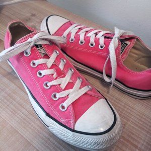 Pink Converse All Stars- 7